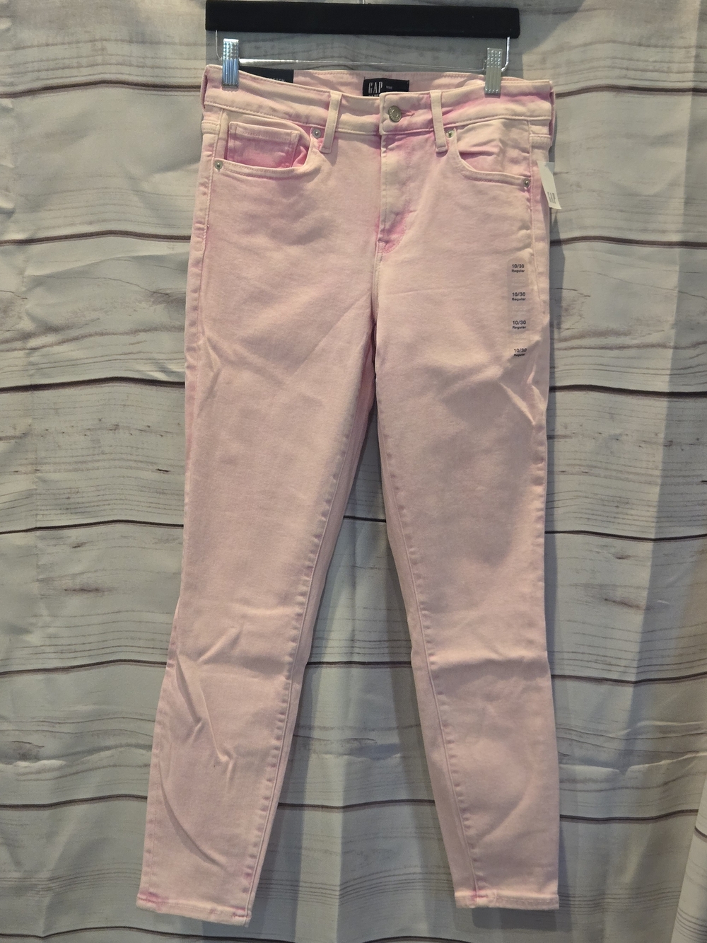 RARE Gap Denim Light Pink Women's Universal Legging Jeans ~ NWT ~ Size 10/30R